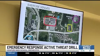 Century High School hosts multi-agency active threat training exercise