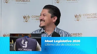 Segunda parte | Moot Legislativo 2026, resumen del tercer día de citaciones a funcionarios.