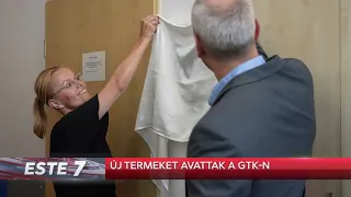 Új tantermeket adtak át a GTK-n