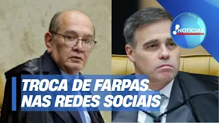 Crise no STF: Gilmar e Mendonça trocam farpas nas redes; "gasolina no fogo", critica Mano Ferreira