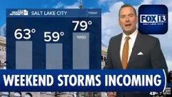 Stormy Weekend Weather Ahead for Utah, October 29, 2026 Forecast