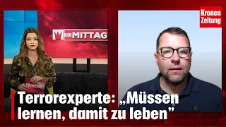 Terrorism Expert Interview: "We must learn to live with this threat" | krone.tv Inquired