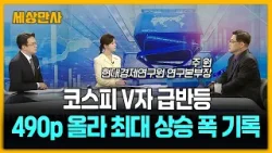 폭락 뒤 급반등한 코스피…겁없는 개인은 '폭풍매수' [세상만사] #코스피 #급반등 #주원연구본부장 #v자반등