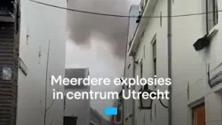 Eerste beelden: meerdere explosies in centrum van Utrecht | RTL Nieuws