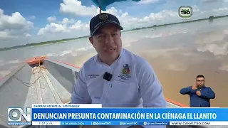 Environmental alert in El Llanito: investigation into possible hydrocarbon contamination