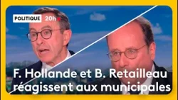 François Hollande et Bruno Retailleau réagissent aux municipales