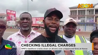 Checking Illegal Charge: GPRTU taskforce cracks down on drivers over unapproved fares at Kasoa