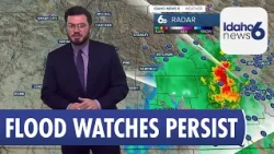 Tropical moisture continues to cause flood watches for Idaho