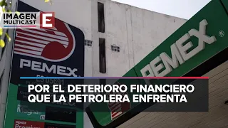 Propuesta de hacer pública la deuda de Pemex ante deterioro financiero