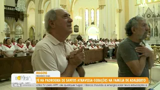 Faith in the Patron Saint of Santos spans generations in Adalberto's family - 09/04/2026