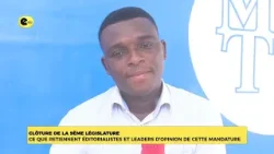 Clôture de la 9éme législature