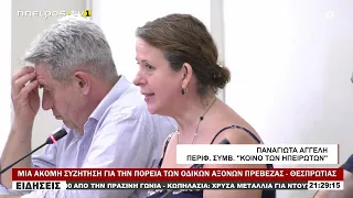 ΜΙΑ ΑΚΟΜΗ ΣΥΖΗΤΗΣΗ ΓΙΑ ΤΗΝ ΠΟΡΕΙΑ ΤΩΝ ΟΔΙΚΩΝ ΑΞΟΝΩΝ ΠΡΕΒΕΖΑΣ -  ΘΕΣΠΡΩΤΙΑΣ