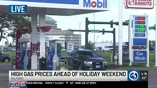 High gas prices ahead of holiday weekend
