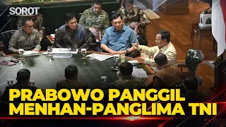 Prabowo Panggil Menhan hingga Panglima TNI ke Hambalang, Bahas Suku Dayak-Karhutla