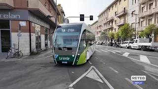 Pescara, technical tests in the south: "La Verde" reaches Piazza Unione