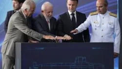 Lula y Macron lanzan en Brasil un submarino propulsado por diésel