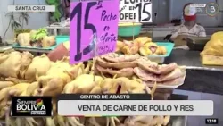 Debido a los bloqueos, el pollo se acumula en Santa Cruz y en otras ciudades escasea