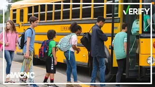 VERIFY: What NC law requires when a school bus stops