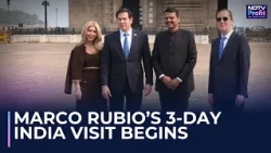 US Secretary Of State Rubio Visits The Gateway Of India With Maharashtra CM Fadnavis