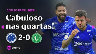 KAIO JORGE ENCERRA JEJUM DE GOLS E CRUZEIRO SE CLASSIFICA! CRUZEIRO 2X0 CHAPECOENSE