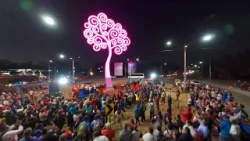 Masaya inaugura nuevo Árbol de la Vida en homenaje a Leonel Rugama