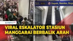 Viral Eskalator Stasiun Manggarai Mendadak Berbalik Arah, Ini Kata KAI Commuter