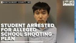 Student arrested for alleged school shooting plan
