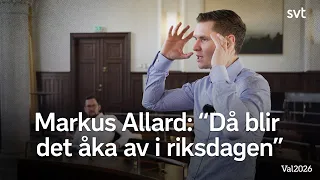Så kan Örebropartiets Markus Allard komma in i riksdagen