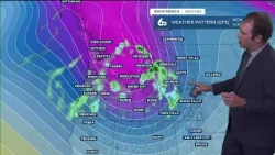 Mild fall weather ahead with spotty chances of rain to kick off the week