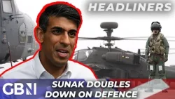 ‘WEAK’ Rishi Sunak using defence budget increase as ploy for votes