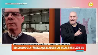 The candles for Leo XIV: we speak with Pablo Buzzese, owner of Lumen Christi candle shop │LPELDM│...