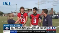 Player Interviews: T.R. Miller's Cole McMillan and Marquice English
