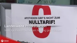 Landesweite Protestaktion: Viele Apotheken bleiben am Montag geschlossen