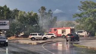 Го гаснат пожарот во Карпош 4