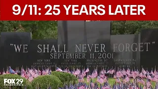 Remembering September 11 attacks 25 years later