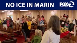 Marin County protestors calling for 'No ICE' resolution | KTVU