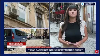 Stirile Kanal D - Tanar gasit mort intr-un apartament inchiriat! | Editie de seara
