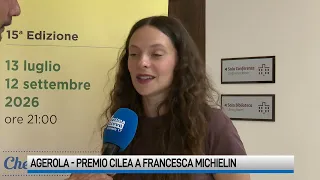 Sui Sentieri degli Dei, Agerola: premio Cilea a Francesca Michielin