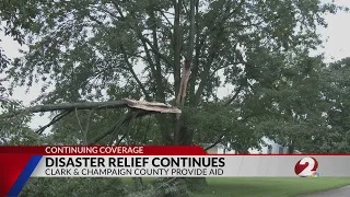 Clark, Champaign County disaster relief continues after flooding