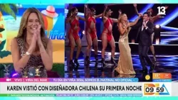 El Colombiano analiza look de Karen Doggenweiler en la primera noche de Festival l Tu Día En Viña