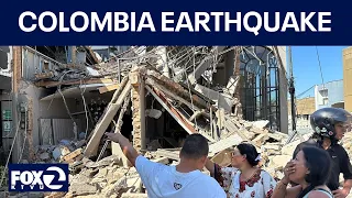 Rescue underway after Colombia's deadly earthquake | KTVU
