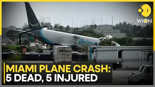 Miami Plane Crash: Complex Rescue Underway, Crew Condition Unclear | WION News