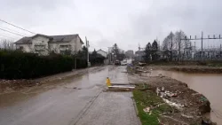 Rruga “Selim Morina” pas vërshimeve duket më e qetë Rruga “Selim Morina” pas vërshimeve duket më e qetë