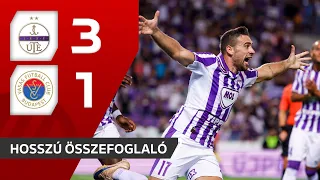 OTP Bank Liga: Újpest FC–Vasas FC 3–1 | hosszú összefoglaló