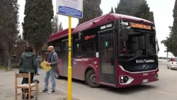 Ostia Antica, no bus shelter at the cemetery for a year and a half