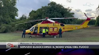 Abruzzo: Air ambulance service and the Fire Brigade dilemma