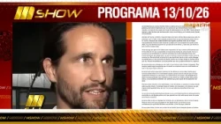 MSHOW - 10/13/26 Program DARÍO GIORDANO DENIED THE ACCUSATIONS FROM HIS SON VALENTÍN YANQUELEVICH
