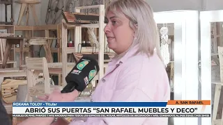 Roxana Toloy   Abrió sus puertas 'San Rafael muebles y deco' P