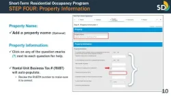 Short-Term Residential Occupancy License Application Video