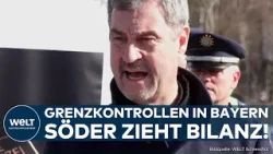 DEUTSCHLAND: Illegale Migration in Bayern! Söder zieht Bilanz bei Grenzkontrollen der Polizei